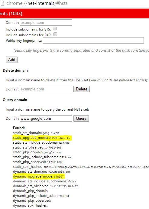 chrome hsts google.com