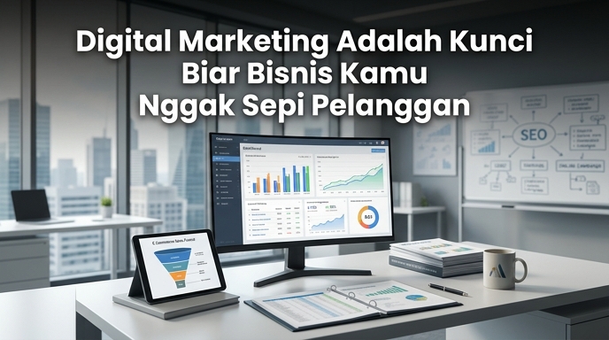 Digital Marketing Adalah Kunci Biar Bisnis Kamu Nggak Sepi Pelanggan